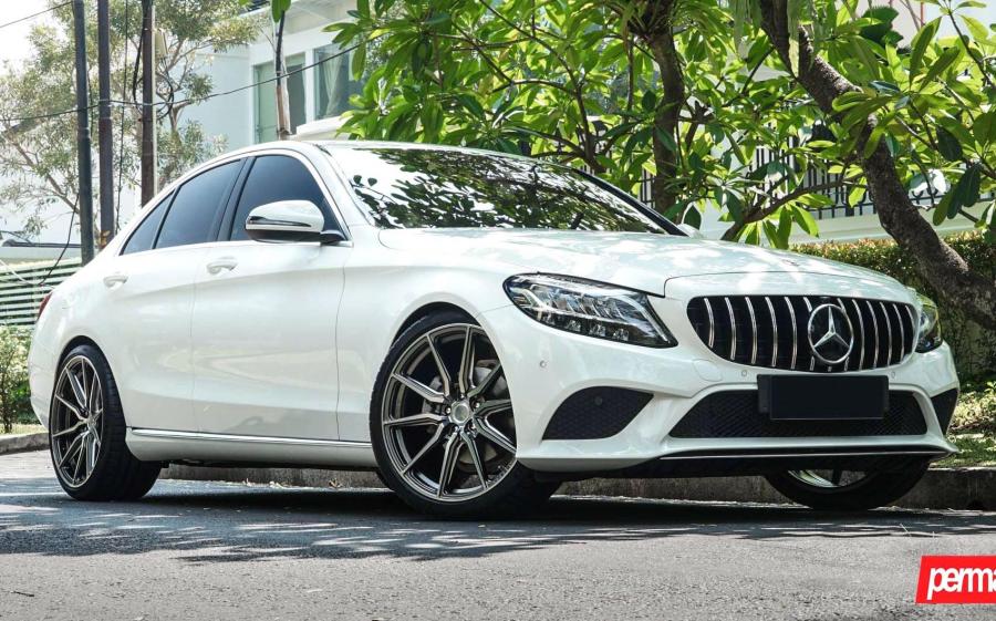 Mercedes-Benz C-Class by Permaisuri on Vossen Wheels (HF-3) '2019